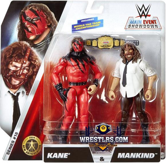 Kane & Mankind - WWE Main Event Showdown Series 18