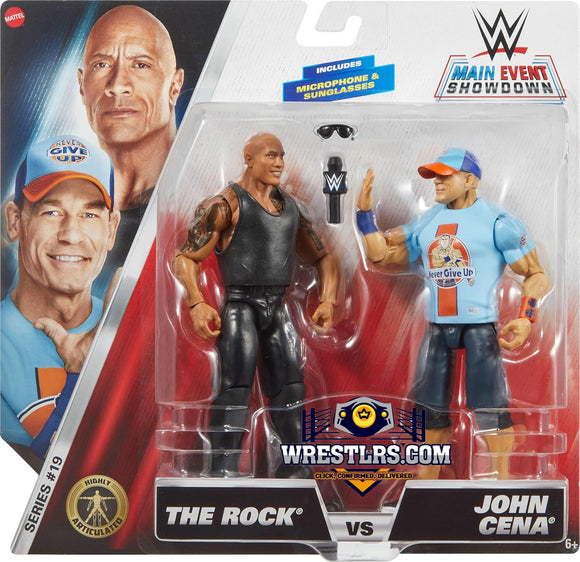 The Rock & John Cena - WWE Main Event Showdown Series 19