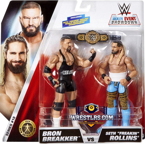 Bron Breakker & Seth Rollins - WWE Main Event Showdown Series 18